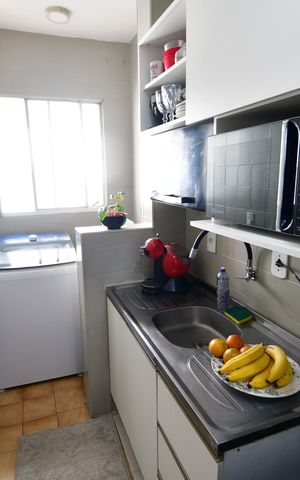 Apartamento à venda com 43m², 1 quarto e sem vagaCozinha