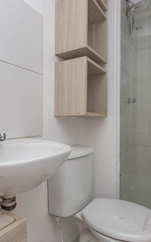 Apartamento à venda com 41m², 2 quartos e sem vagaBanheiro