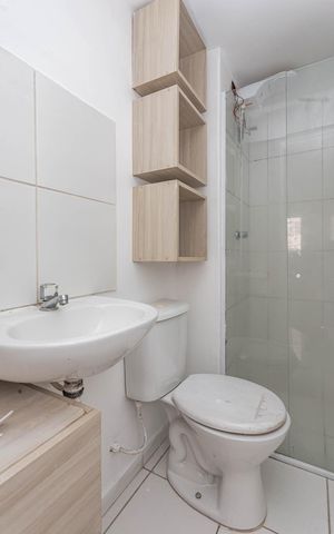 Apartamento à venda com 41m², 2 quartos e sem vagaBanheiro