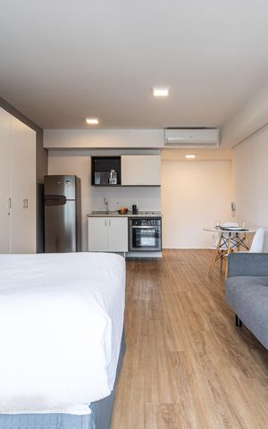 Studio para alugar com 40m², 1 quarto e sem vaga