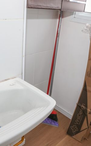 Apartamento à venda com 38m², 1 quarto e sem vaga Apartamento à venda com 38m², 1 quarto e sem vagaCozinha e Área de Serviço