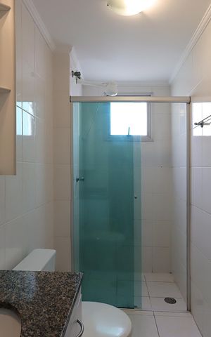 Apartamento à venda com 51m², 2 quartos e 2 vagasBanheiro Social