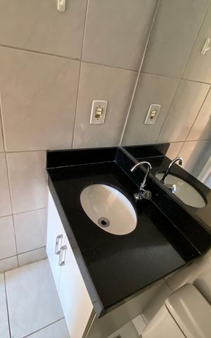 Apartamento à venda com 60m², 2 quartos e sem vagaBanheiro da Suíte