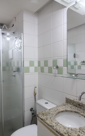 Apartamento à venda com 60m², 2 quartos e 1 vagaBanheiro Social