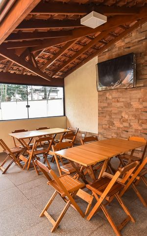 Apartamento à venda com 209m², 3 quartos e 3 vagas Apartamento à venda com 209m², 3 quartos e 3 vagasÁrea comum - Churrasqueira