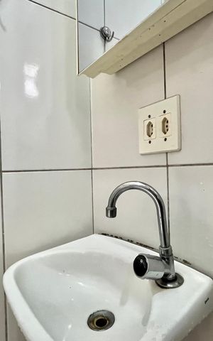 Studio para alugar com 20m², 1 quarto e sem vaga Studio para alugar com 20m², 1 quarto e sem vagaBanheiro