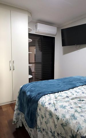 Apartamento à venda com 100m², 3 quartos e 2 vagas Apartamento à venda com 100m², 3 quartos e 2 vagasSuíte