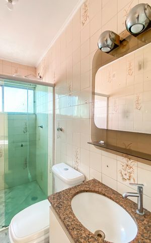 Apartamento à venda com 67m², 2 quartos e 1 vaga Apartamento à venda com 67m², 2 quartos e 1 vagaBanheiro