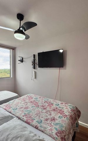 Apartamento para alugar com 56m², 2 quartos e 1 vaga Apartamento para alugar com 56m², 2 quartos e 1 vagaQuarto 1