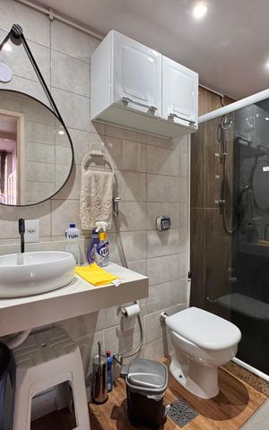 Apartamento para alugar com 56m², 2 quartos e 1 vaga Apartamento para alugar com 56m², 2 quartos e 1 vagaBanheiro Social