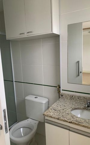 Apartamento à venda com 84m², 3 quartos e 1 vaga Apartamento à venda com 84m², 3 quartos e 1 vagaBanheiro 1