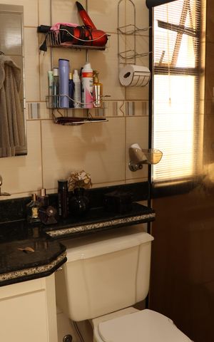 Apartamento para alugar com 102m², 3 quartos e 2 vagasBanheiro da Suíte 1
