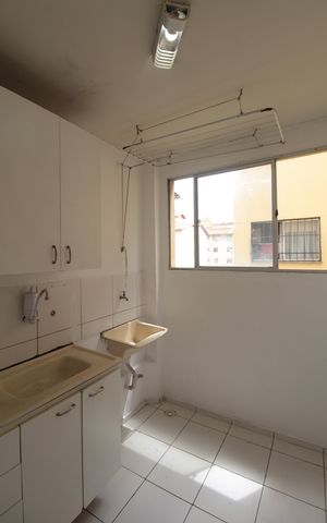 Apartamento para alugar com 45m², 2 quartos e 1 vagaCozinha e Área de Serviço