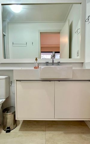 Apartamento para alugar com 45m², 1 quarto e 1 vaga Apartamento para alugar com 45m², 1 quarto e 1 vagaBanheiro social