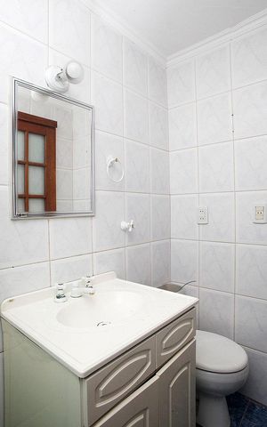 Apartamento à venda com 47m², 1 quarto e sem vagaBanheiro da Suíte
