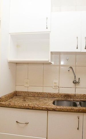 Apartamento à venda com 47m², 1 quarto e sem vagaCozinha + Área de Serviço