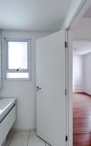 Apartamento à venda com 45m², 2 quartos e 1 vagaBanheiro