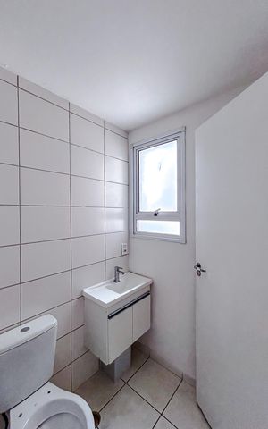 Apartamento à venda com 45m², 2 quartos e 1 vagaBanheiro