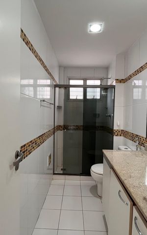 Apartamento para alugar com 121m², 3 quartos e 2 vagas Apartamento para alugar com 121m², 3 quartos e 2 vagasBanheiro da suíte