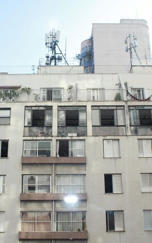 Apartamento à venda com 36m², 1 quarto e sem vagaVista da Varanda da Sala/cozinha