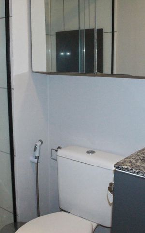 Apartamento à venda com 36m², 1 quarto e sem vagaBanheiro social
