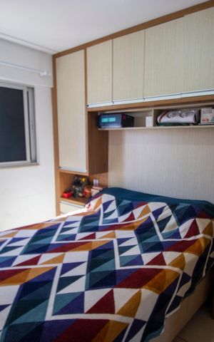 Apartamento à venda com 55m², 2 quartos e 1 vagaQuarto 2