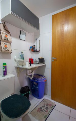 Apartamento à venda com 55m², 2 quartos e 1 vagaBanheiro social