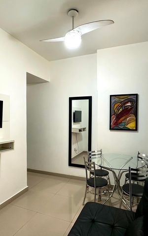 Apartamento para alugar com 45m², 1 quarto e sem vaga Apartamento para alugar com 45m², 1 quarto e sem vagaSala