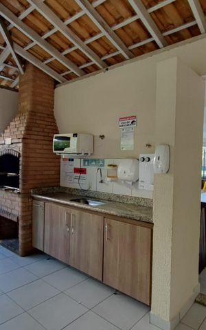 Apartamento para alugar com 50m², 2 quartos e 1 vaga Apartamento para alugar com 50m², 2 quartos e 1 vagaÁrea comum - Churrasqueira