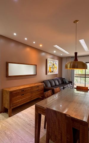 Apartamento à venda com 125m², 4 quartos e 2 vagas Apartamento à venda com 125m², 4 quartos e 2 vagasSala