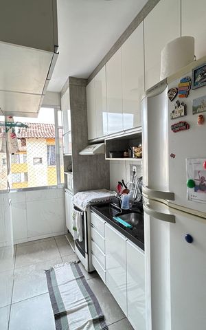 Apartamento à venda com 60m², 2 quartos e sem vagaCozinha