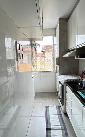 Apartamento à venda com 60m², 2 quartos e sem vagaCozinha