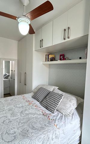 Apartamento à venda com 60m², 2 quartos e sem vagaQuarto 1