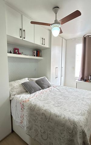 Apartamento à venda com 60m², 2 quartos e sem vagaQuarto 1