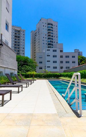 Apartamento à venda com 37m², 1 quarto e 1 vaga Apartamento à venda com 37m², 1 quarto e 1 vagaPiscina