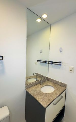 Apartamento à venda com 37m², 1 quarto e 1 vagaBanheiro da Suíte