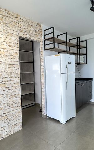 Apartamento à venda com 37m², 1 quarto e 1 vagaSala/Cozinha
