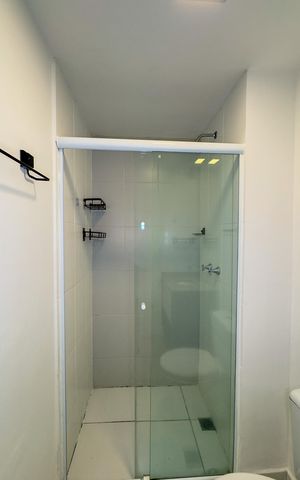 Apartamento à venda com 37m², 1 quarto e 1 vagaBanheiro da Suíte