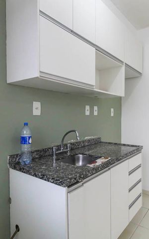 Studio à venda com 29m², 1 quarto e 1 vaga Studio à venda com 29m², 1 quarto e 1 vagaCozinha