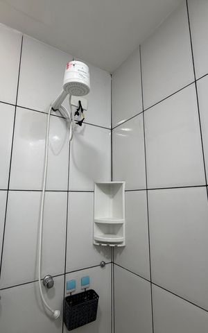 Studio para alugar com 45m², 1 quarto e 1 vaga Studio para alugar com 45m², 1 quarto e 1 vagaBanheiro
