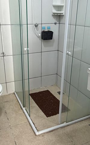 Studio para alugar com 45m², 1 quarto e 1 vaga Studio para alugar com 45m², 1 quarto e 1 vagaBanheiro