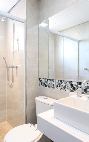 Apartamento à venda com 187m², 3 quartos e 3 vagasBanheiro da Suíte 3