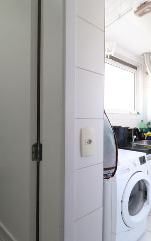 Apartamento à venda com 187m², 3 quartos e 3 vagasBanheiro de Serviço