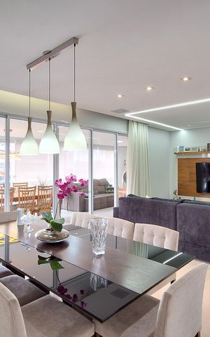 Apartamento à venda com 187m², 3 quartos e 3 vagas Apartamento à venda com 187m², 3 quartos e 3 vagasSala