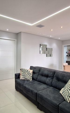 Apartamento à venda com 187m², 3 quartos e 3 vagas Apartamento à venda com 187m², 3 quartos e 3 vagasSala