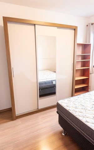 Apartamento à venda com 44m², 1 quarto e 1 vaga Apartamento à venda com 44m², 1 quarto e 1 vagaQuarto