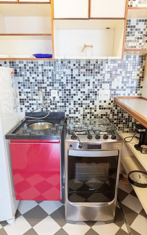 Apartamento à venda com 44m², 1 quarto e 1 vaga Apartamento à venda com 44m², 1 quarto e 1 vagaCozinha