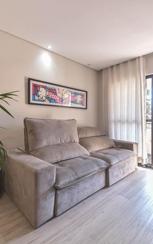 Apartamento à venda com 76m², 3 quartos e 1 vagaSala