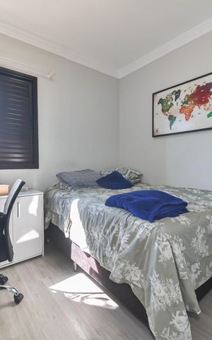 Apartamento à venda com 76m², 3 quartos e 1 vagaQuarto 2