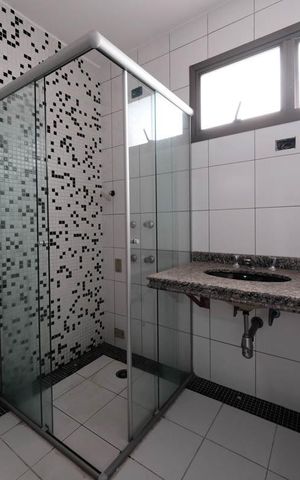 Apartamento à venda com 124m², 3 quartos e 2 vagasBanheiro da Suíte
